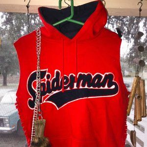 Marvel Comic Theme Spiderman Hoodie CM Hoodie